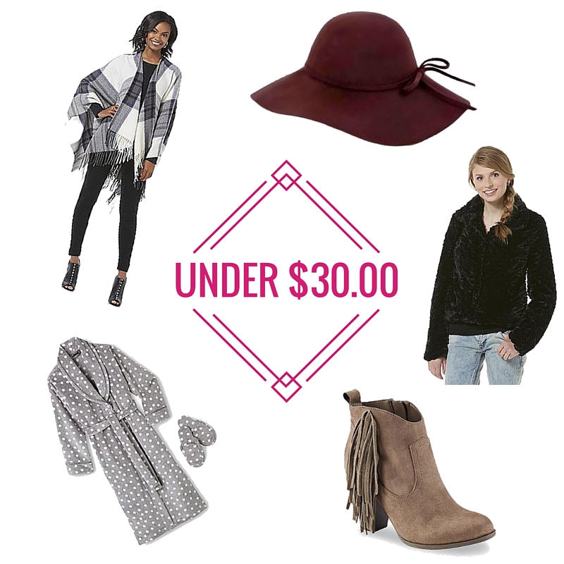 SearsStyle: Gifts Under $30.00