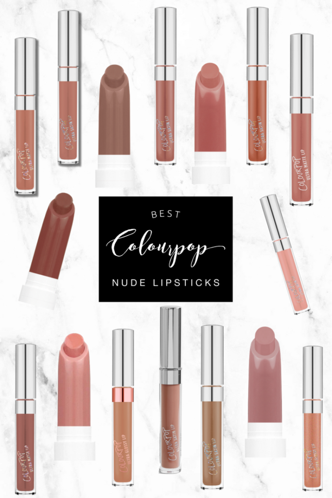 Best Colourpop Nude Lipsticks Twinspiration