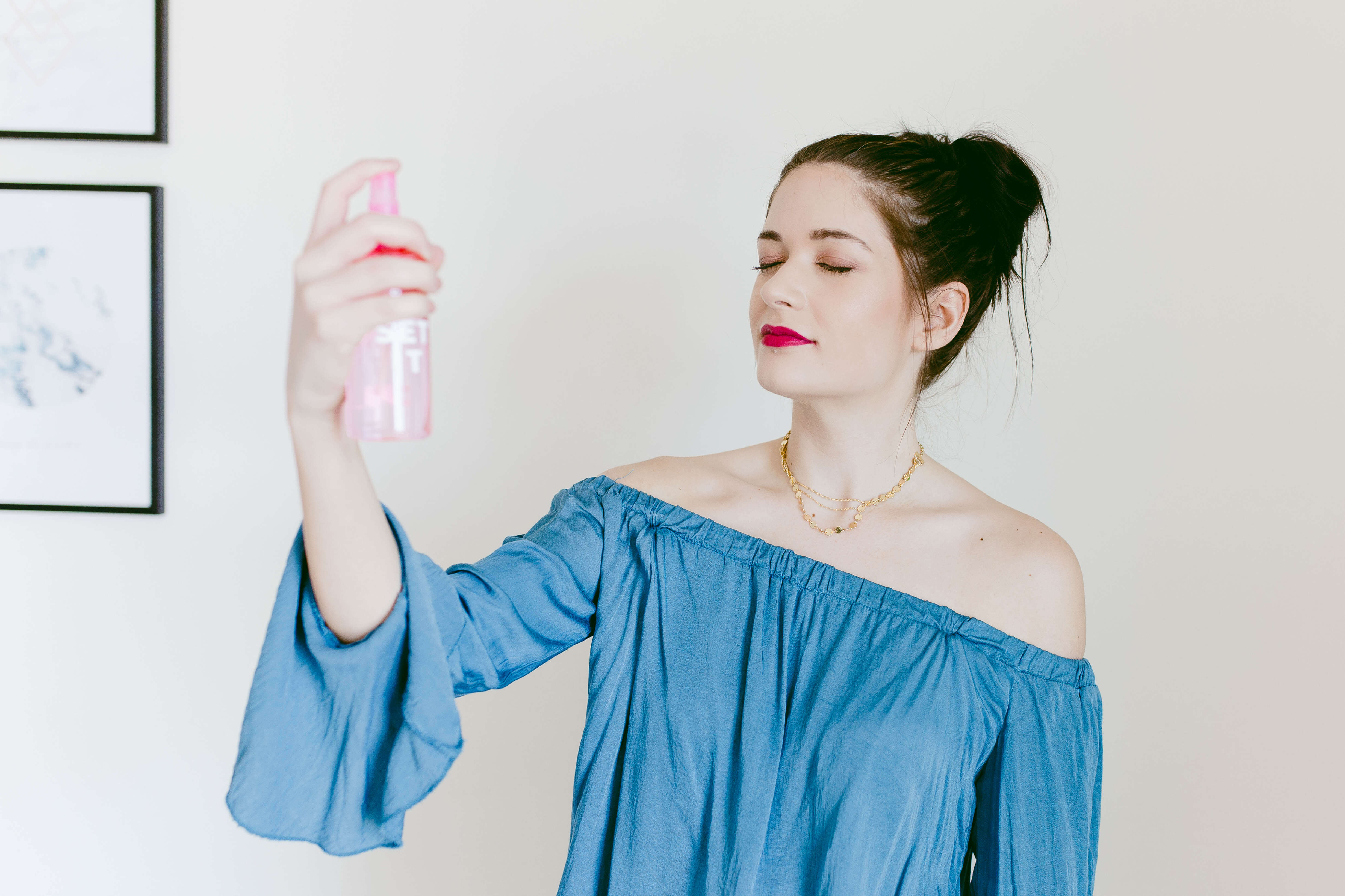 DIY Makeup Setting Spray | Twinspiration