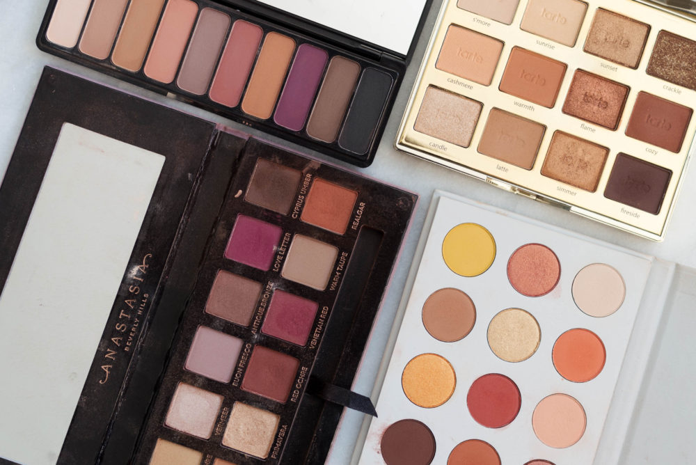 Favorite Warm Toned Eyeshadow Palettes Twinspiration