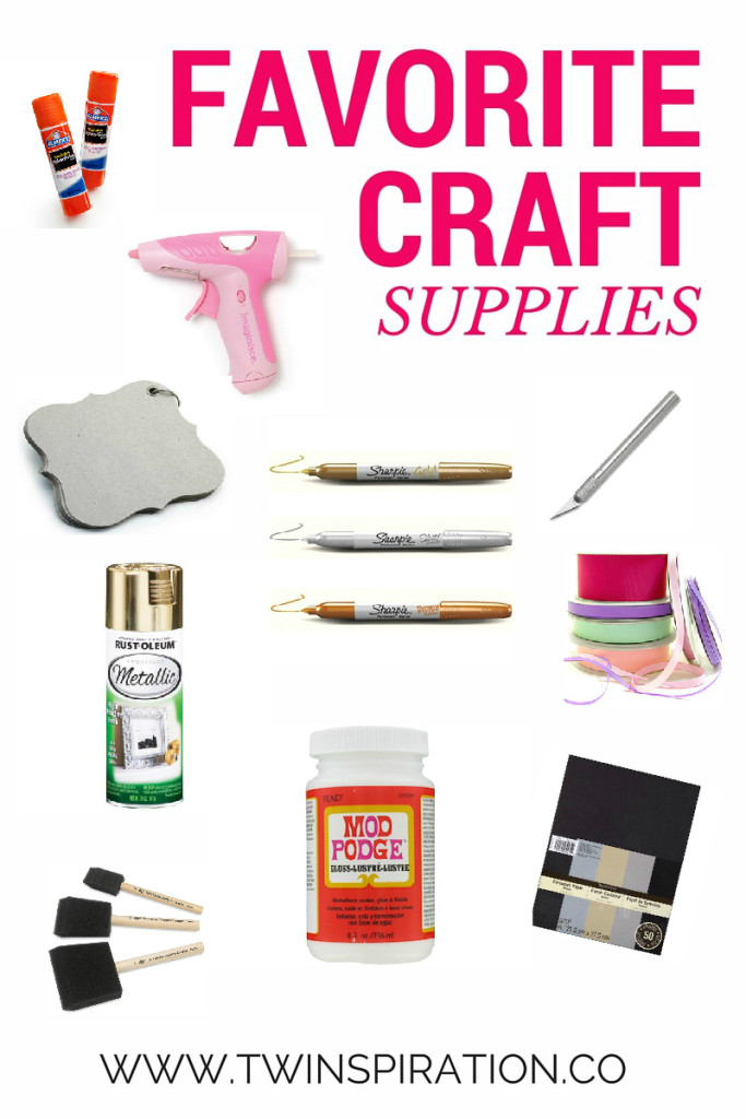 Favorite Craft Supplies by Twinspiration: https://twinspiration.co/favorite-craft-supplies/