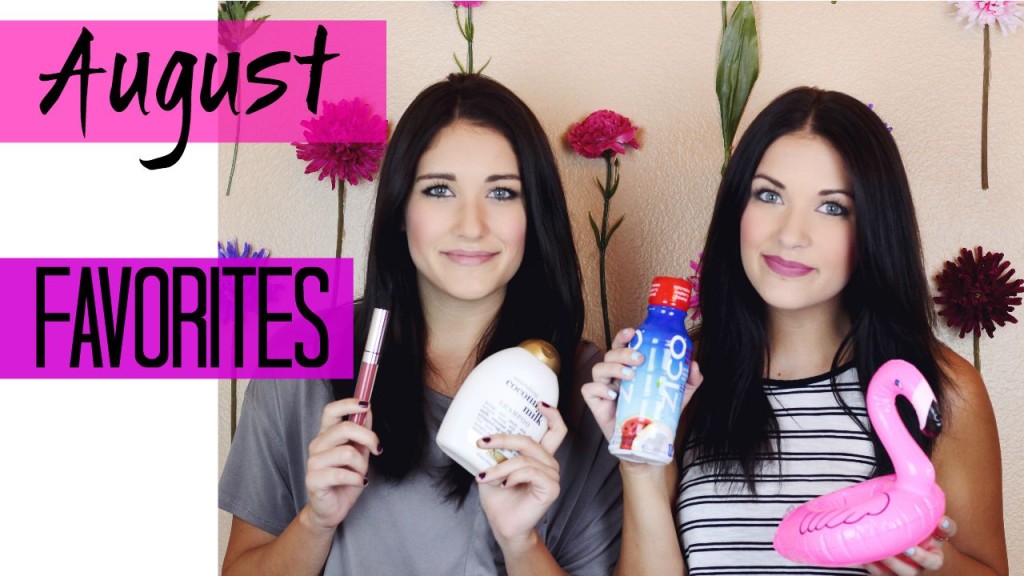 August Favorites Video by The Garsow Twins from Twinspiration at https://twinspiration.co/august-favorites/