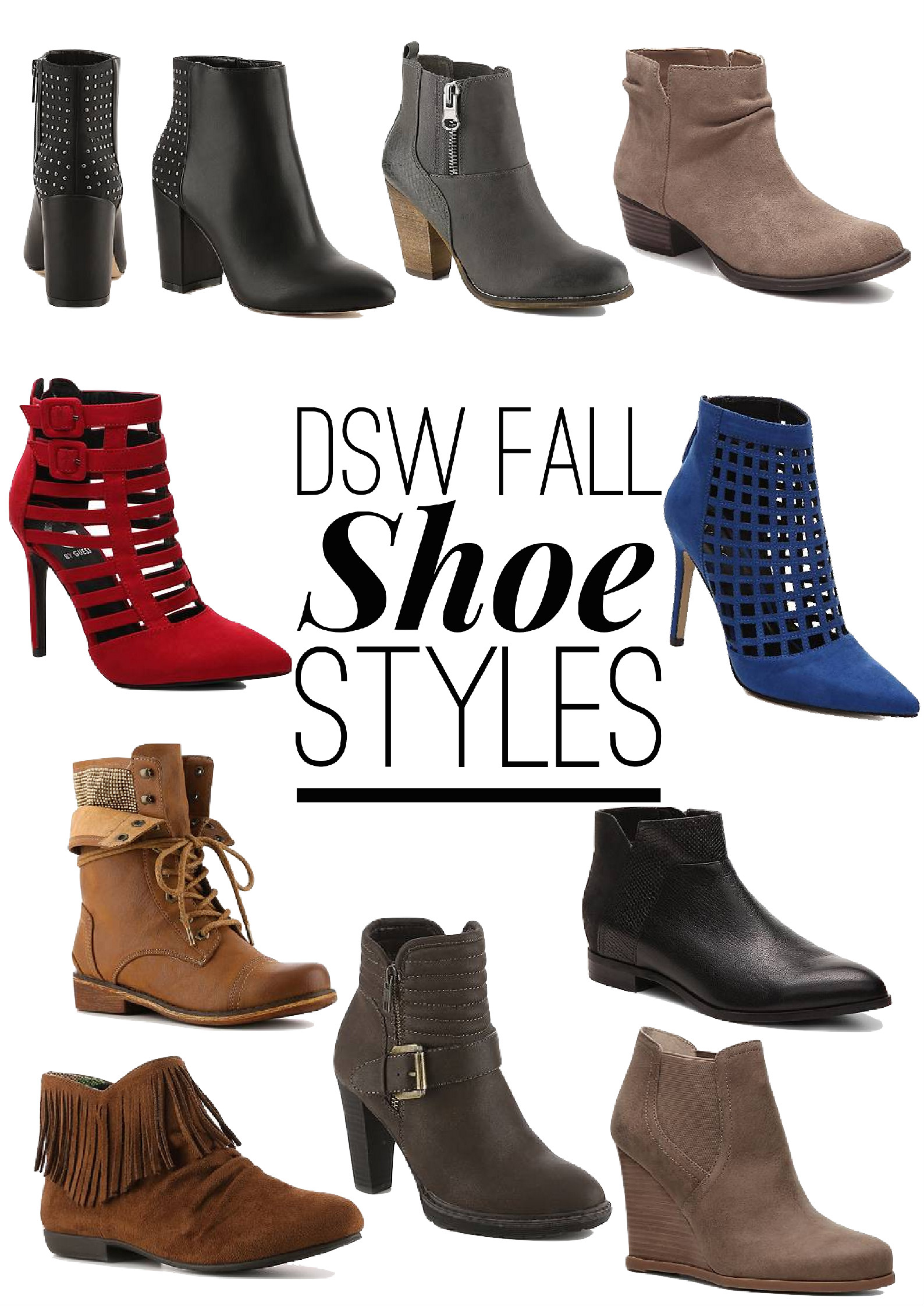One Pair of Booties, Three Ways {with DSW Shoes} – Twinspiration