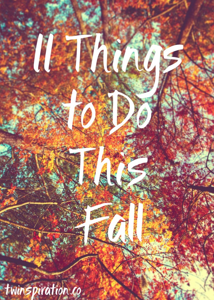 11 Things to Do This Fall by Twinspiration at https://twinspiration.co/11-things-to-do-this-fall/