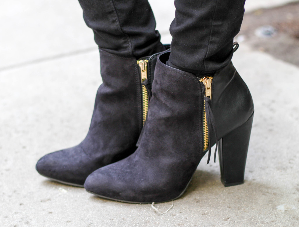 Black Booties from Target