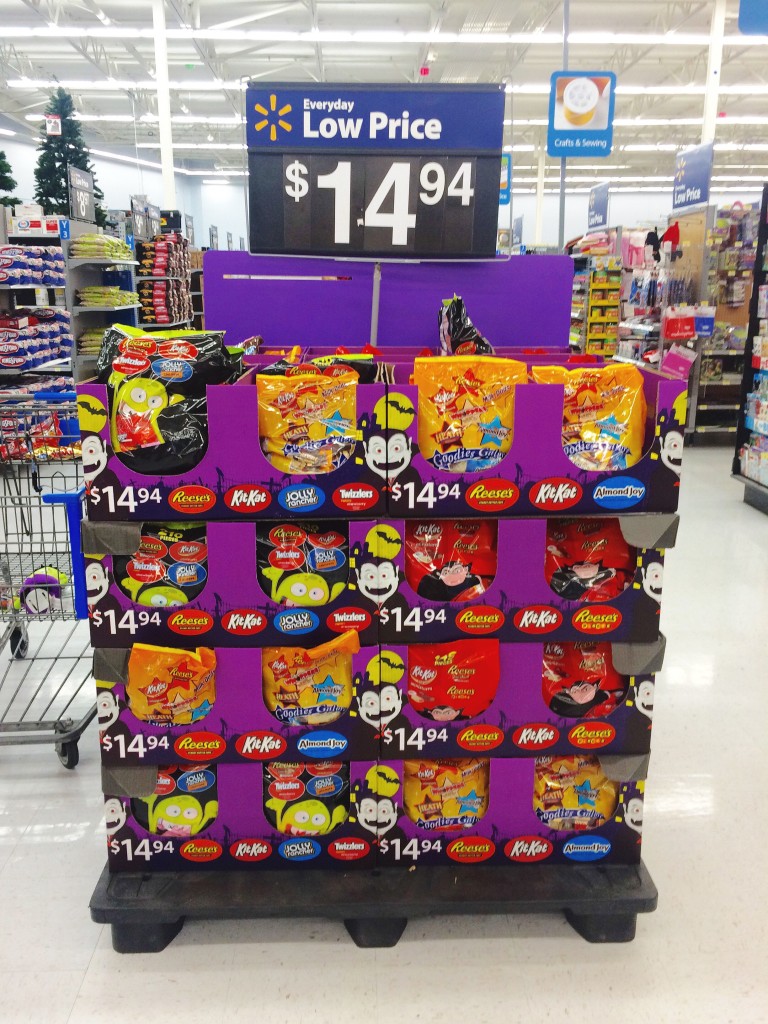 Hershey Halloween Candy at Walmart