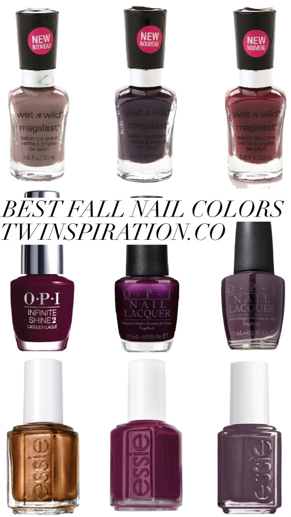 Best Fall Nail Colors – Twinspiration