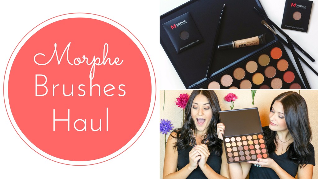 Morphe Brushes Haul on Twinspiration