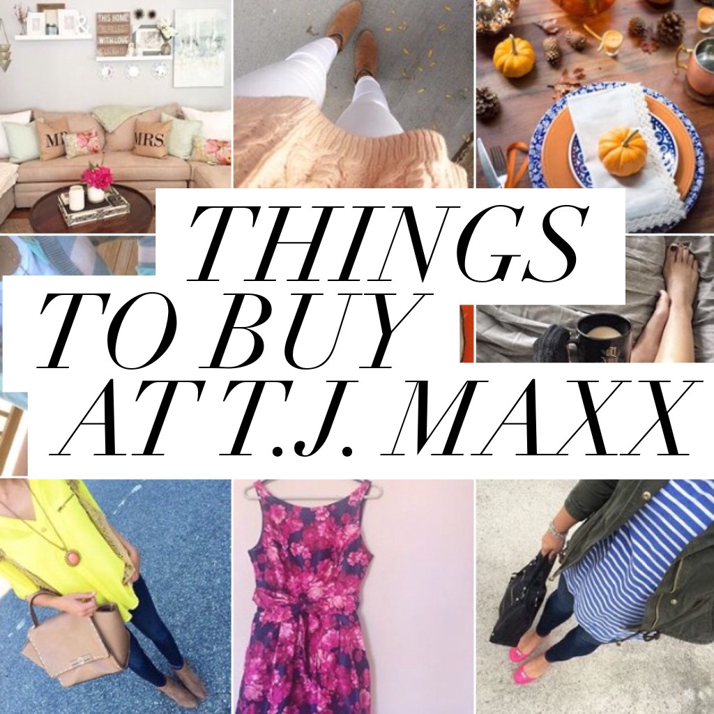 Things to Buy at T.J. Maxx by Twinspiration