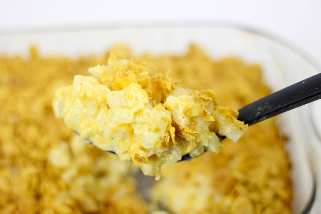 Cornflake Topped Cheesy Potatoes by Twinspiration