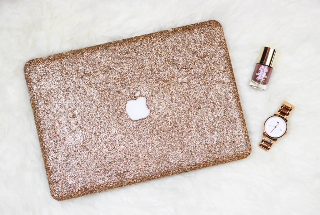 DIY Glitter Computer Case Twinspiration