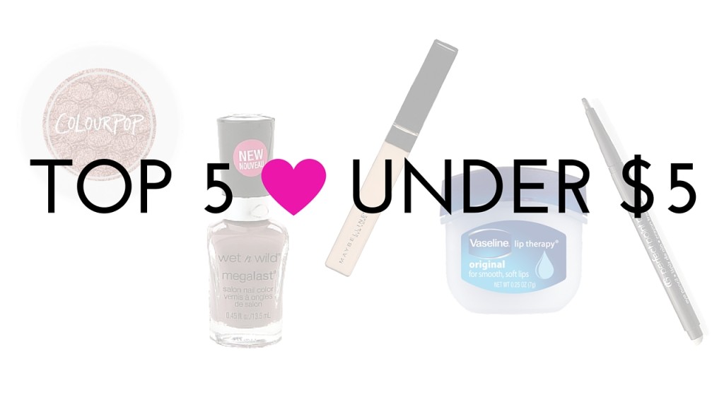 Top 5 Under $5.00 by Twinspiration