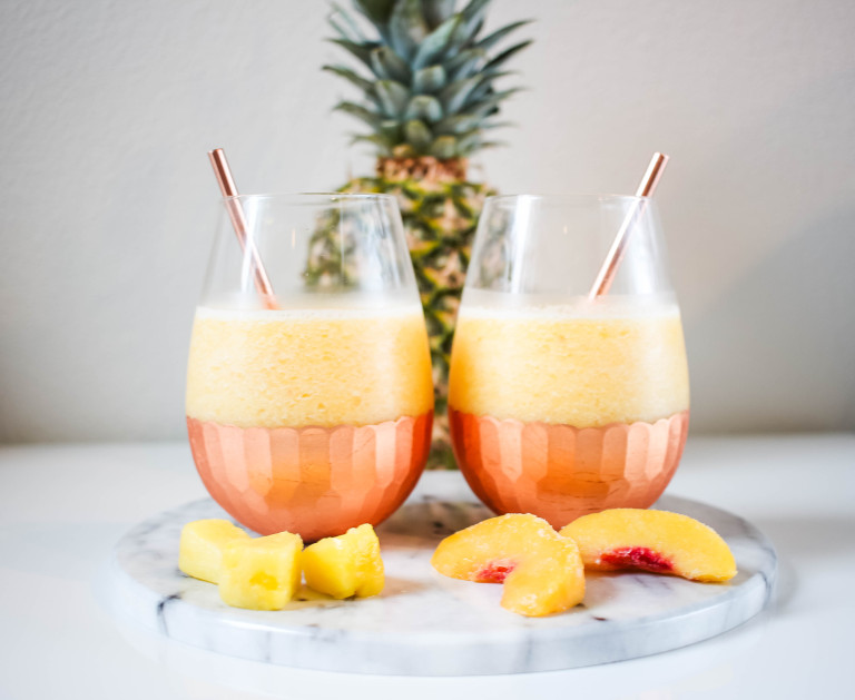 Tropical Wine Slushie | Twinspiration