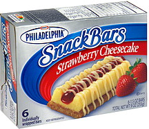 Philadelphia Strawberry Cheesecake Snack Bars