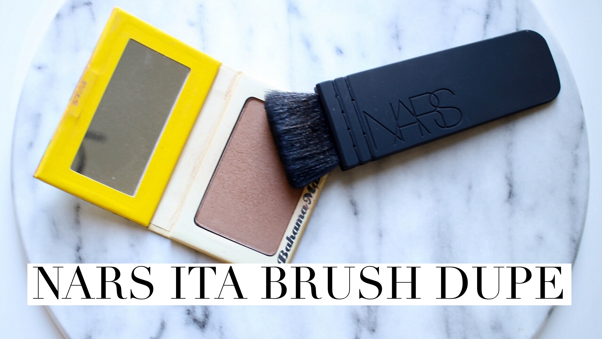 NARS Ita Brush Dupe | Review + Demo by Twinspiration