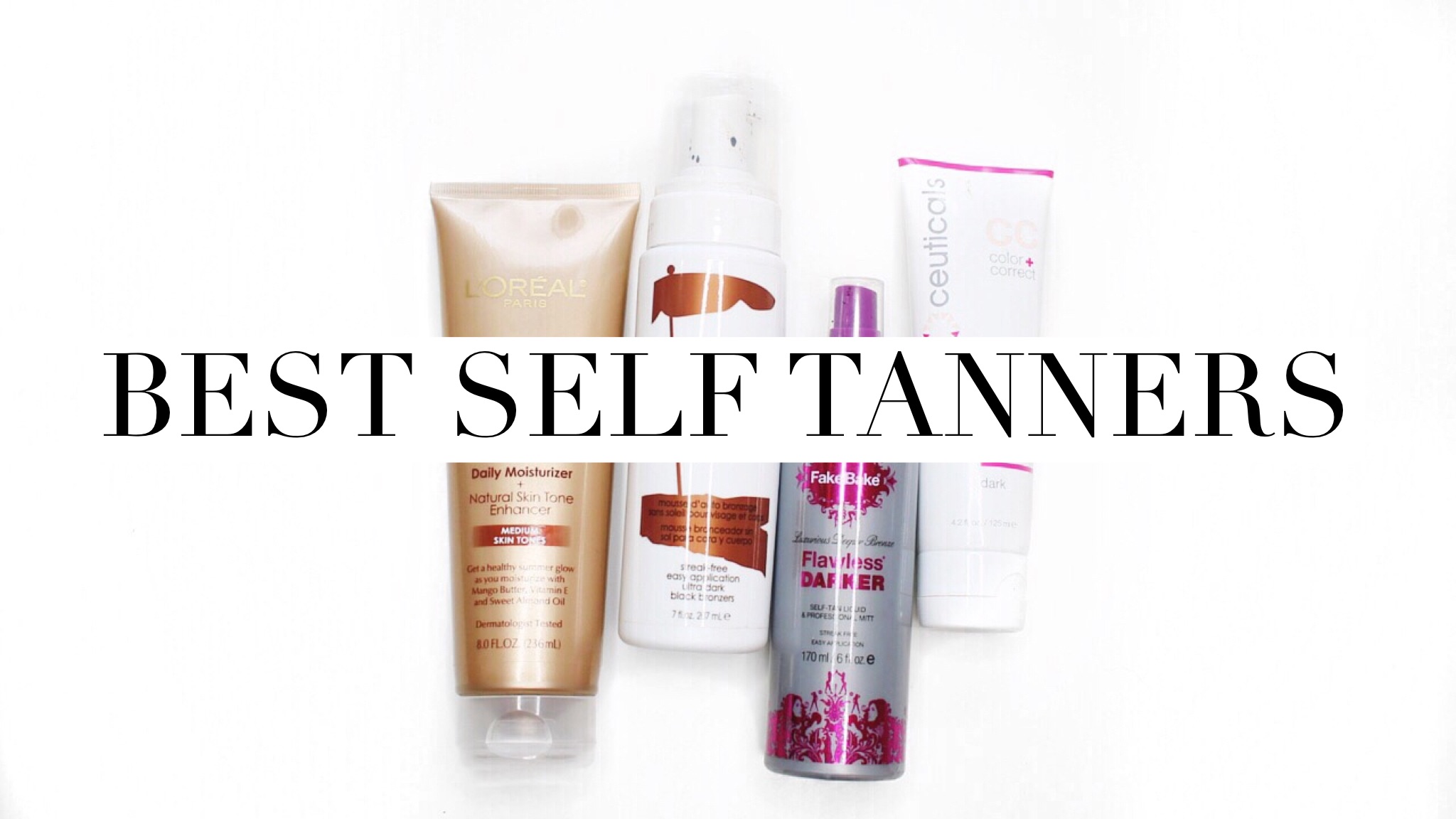 Best Self Tanners | Twinspiration
