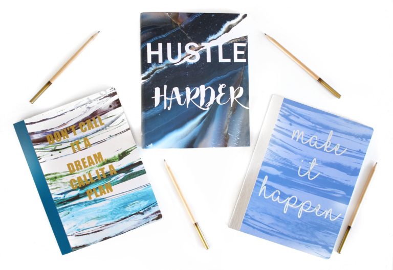 DIY Inspirational Notebooks | Twinspiration