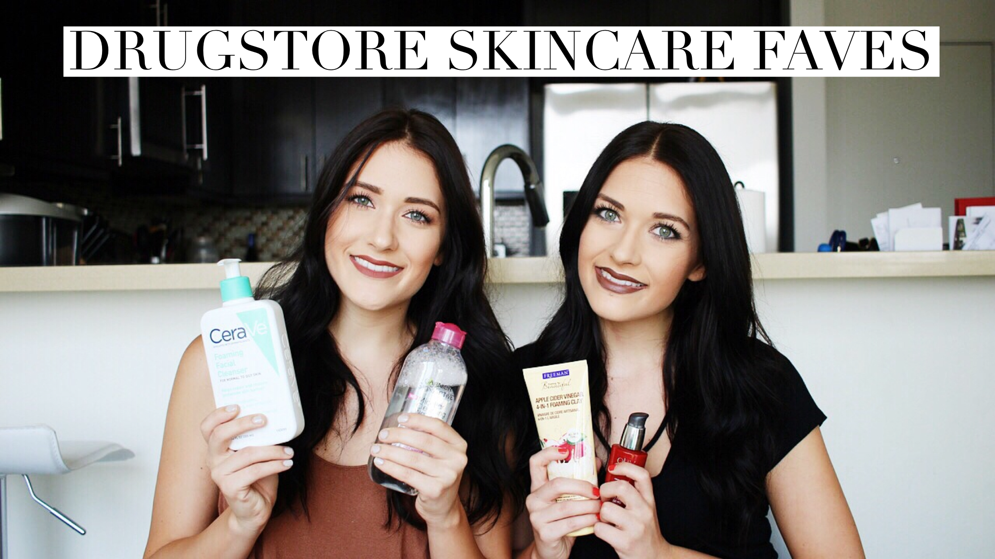 Drugstore Skincare Favorites | Twinspiration