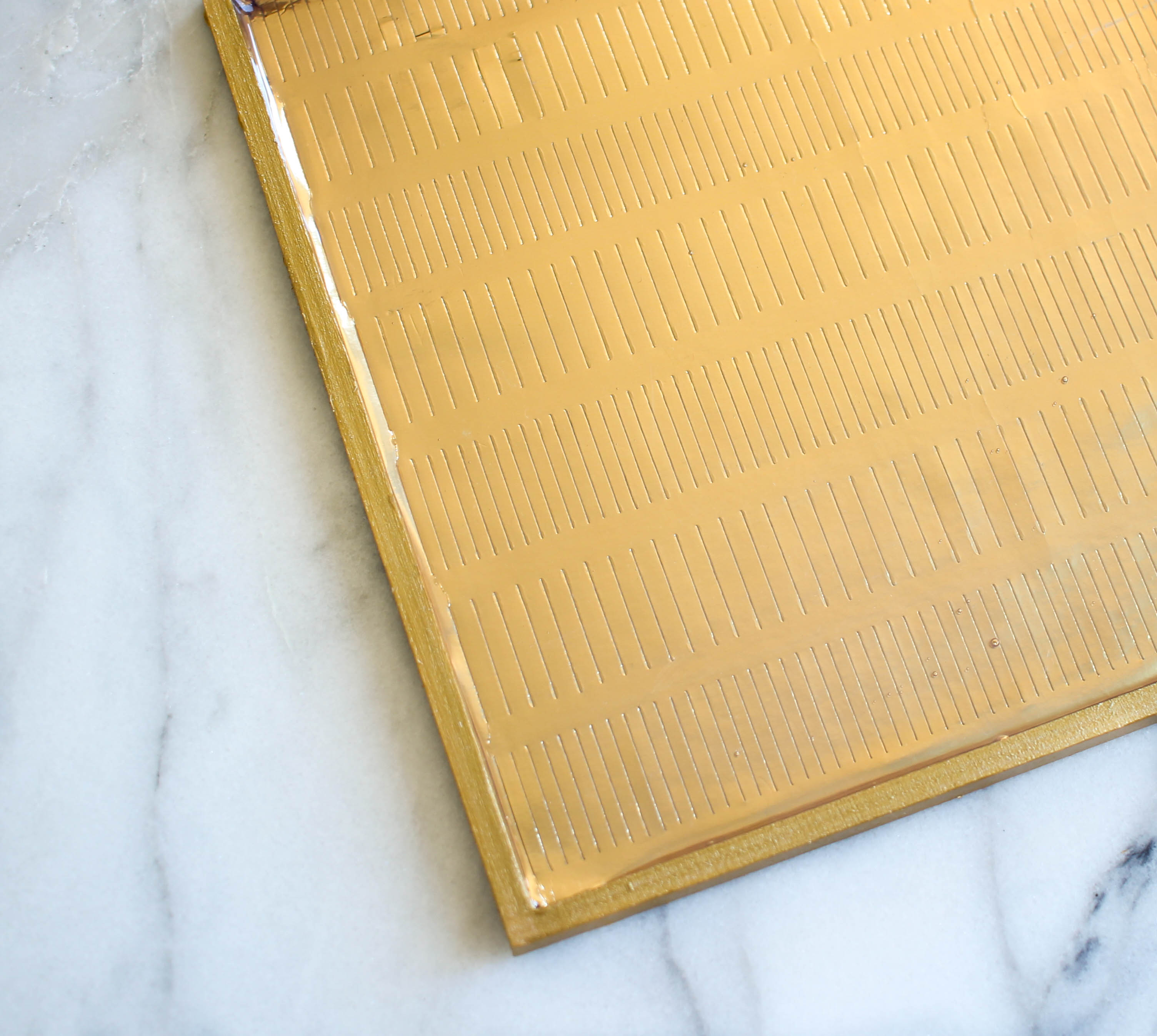 DIY Gilded Gold Tray | Twinspiration