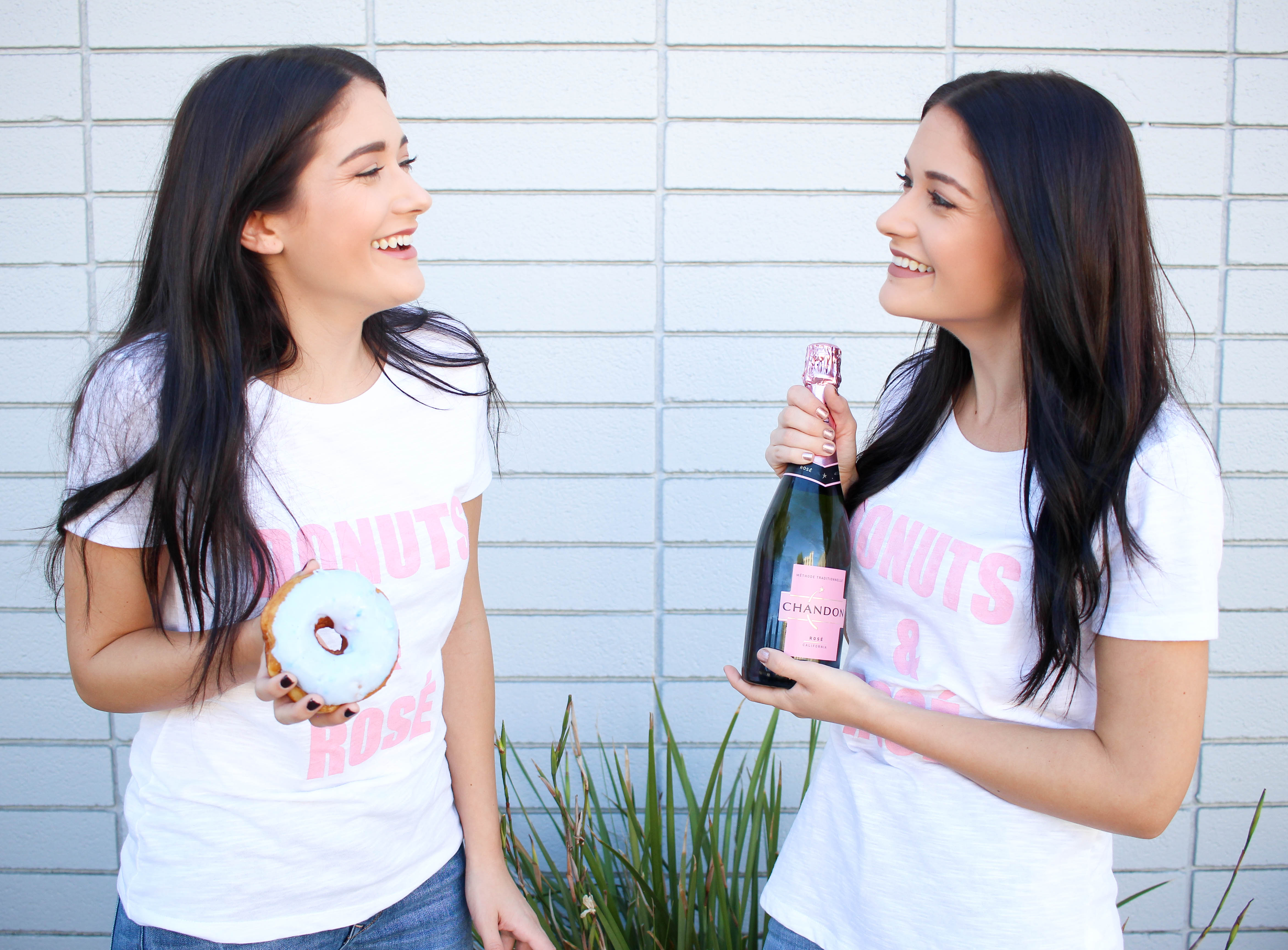 DIY Donuts & Rosé T-Shirt – Twinspiration