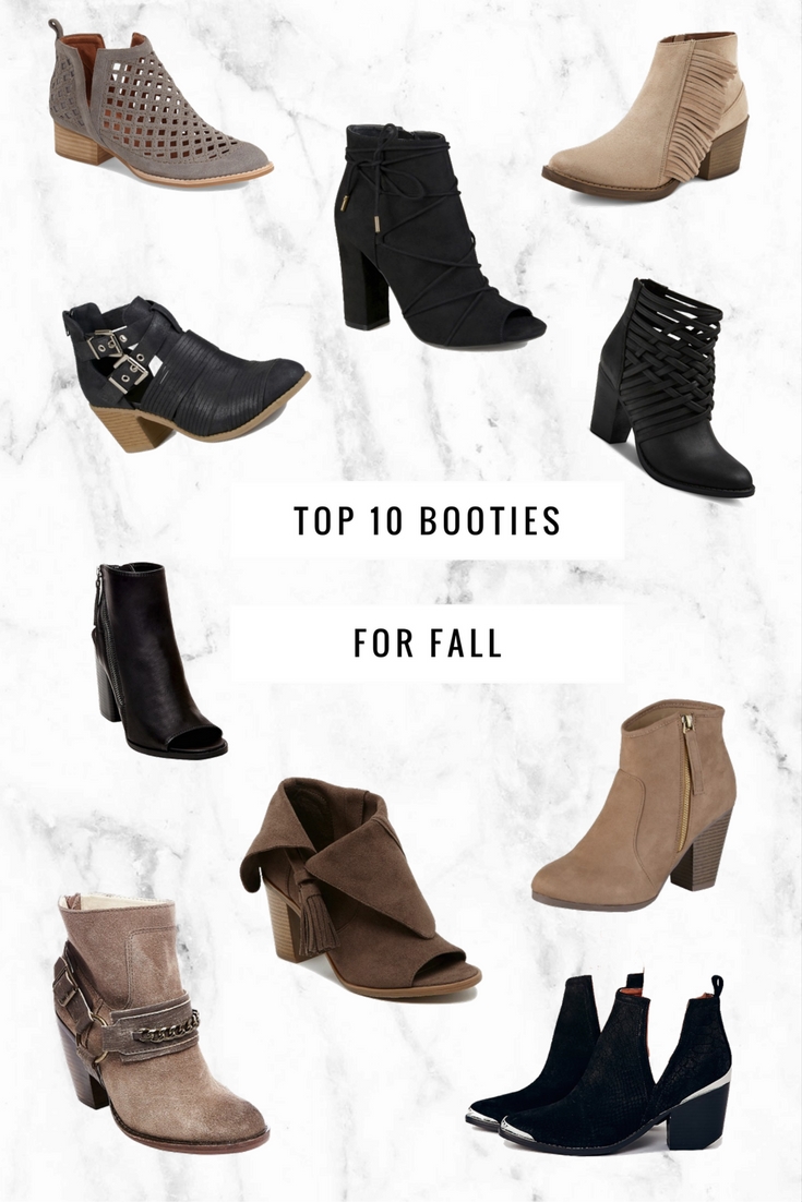 Top 10 Booties For Fall | Twinspiration