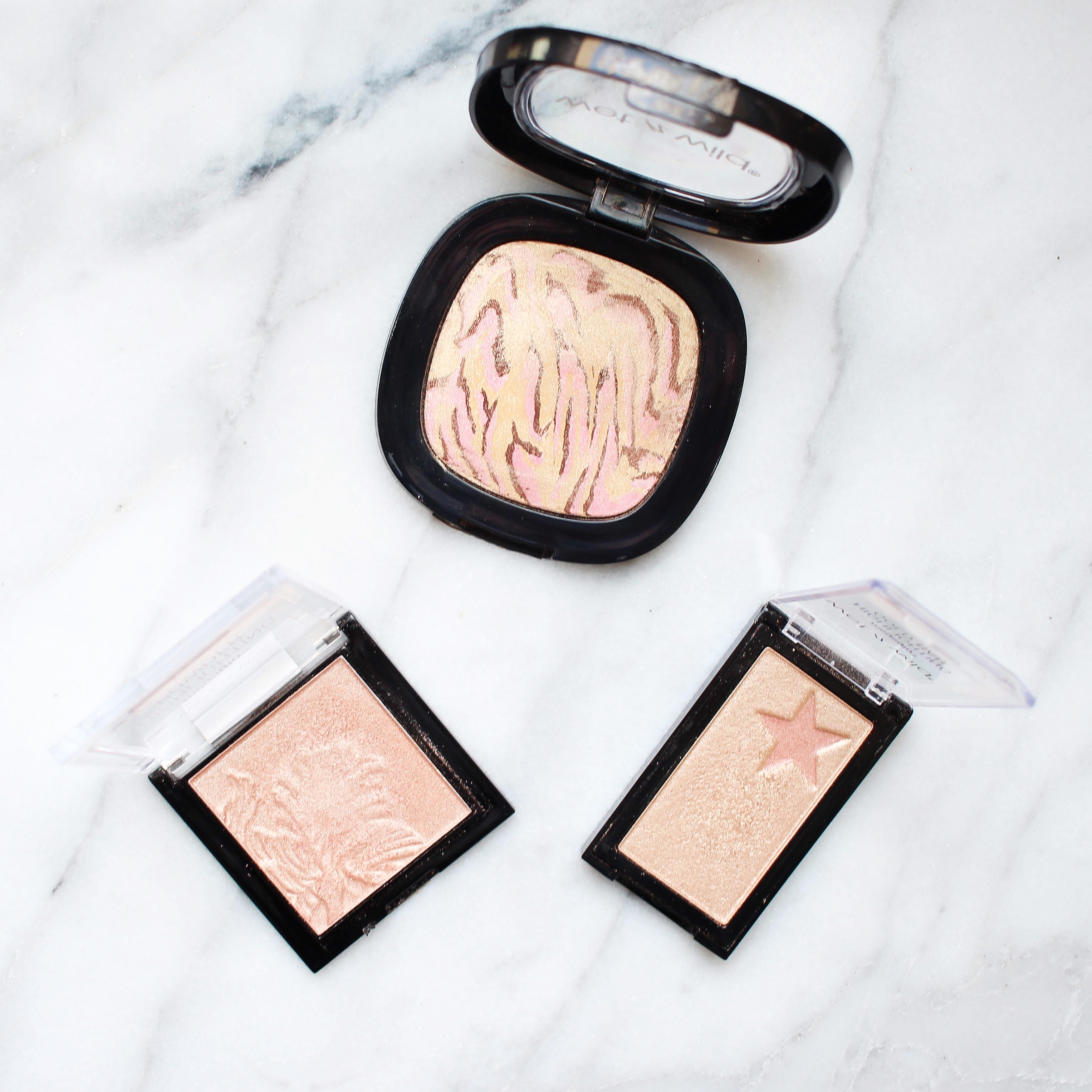 Wet N Wild Highlighters Review | Twinspiration