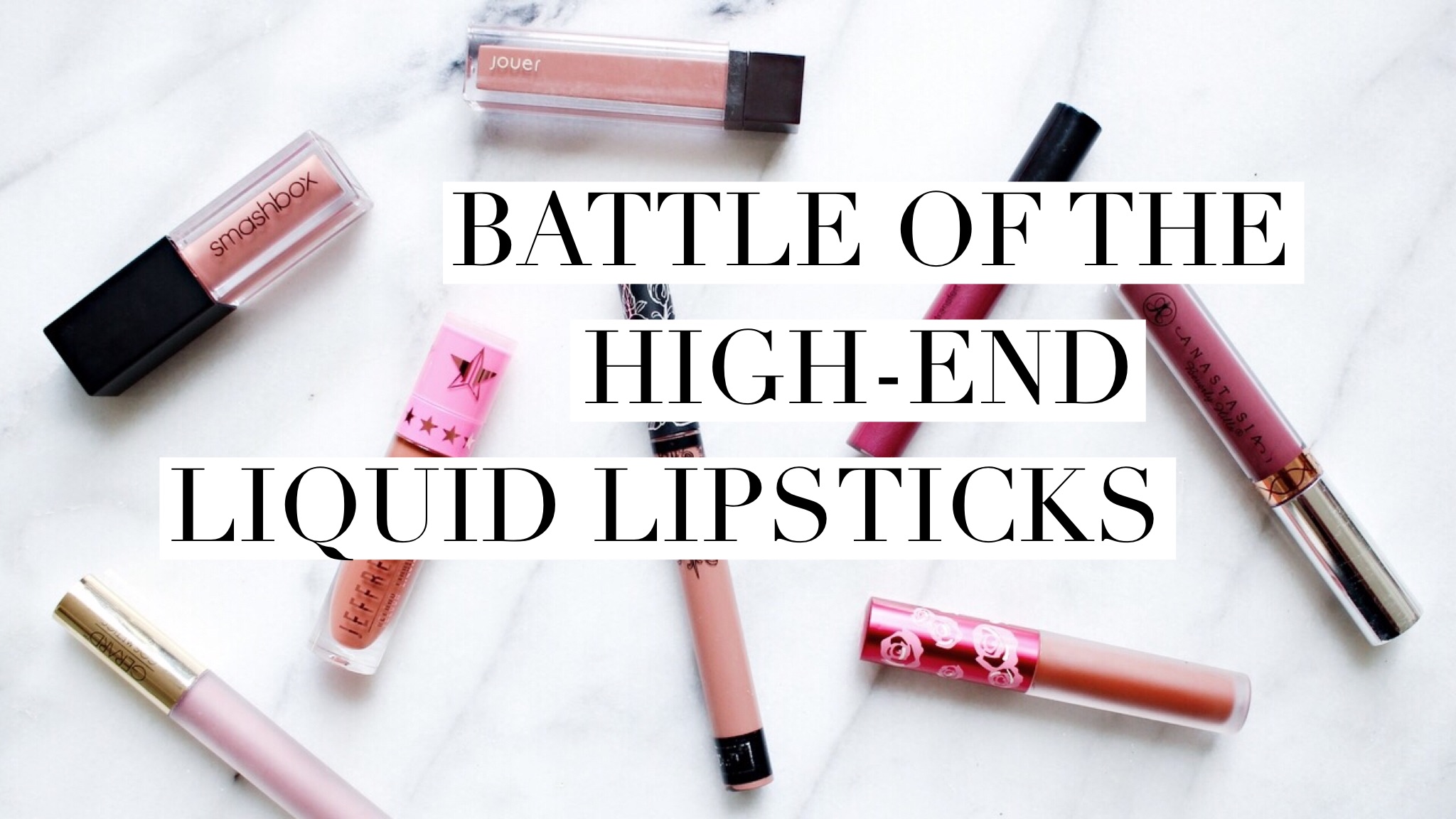 Battle of the Liquid Lipsticks | High-End Edition