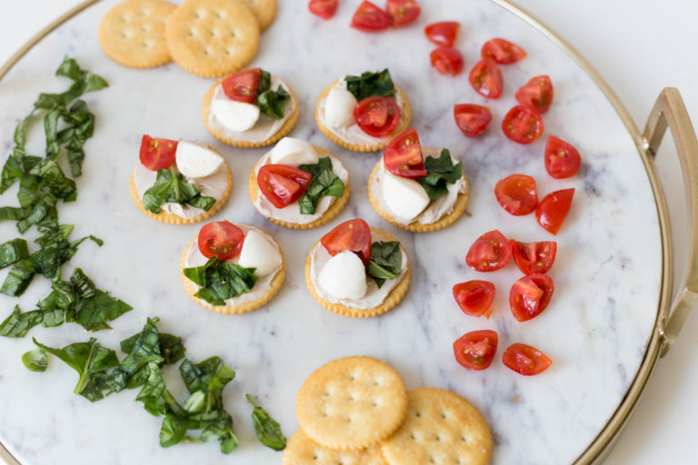 Simple Spring Caprese Appetizer | Twinspiration