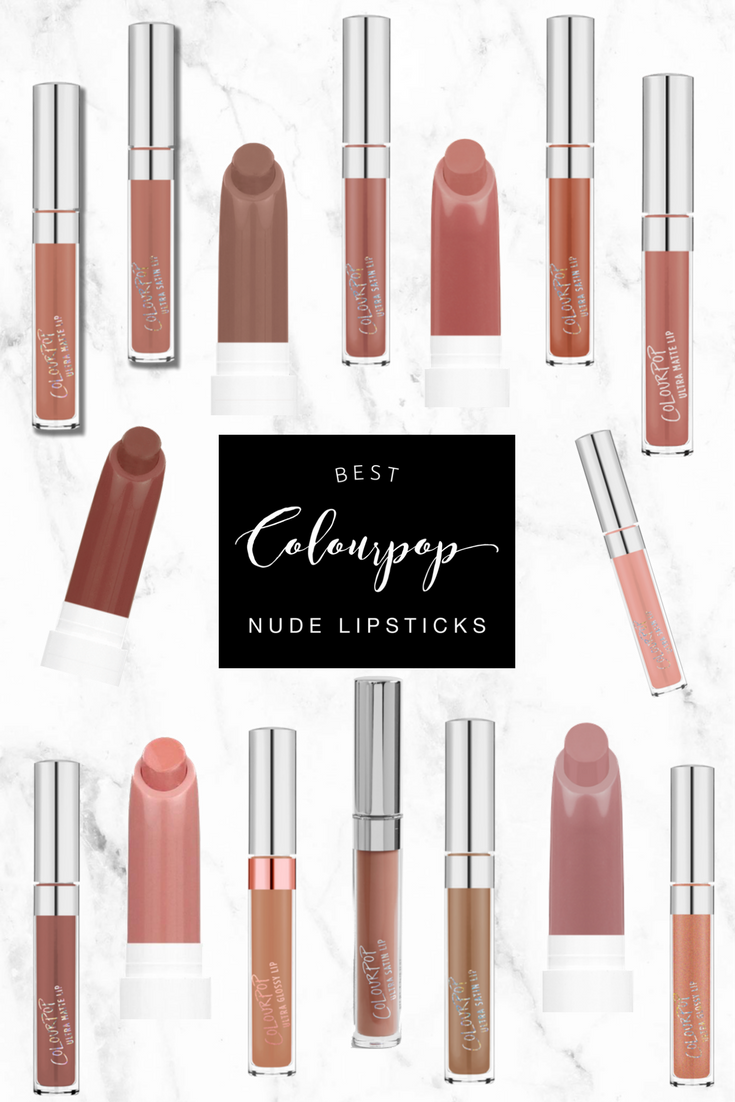 Best ColourPop Nude Lipsticks | Twinspiration