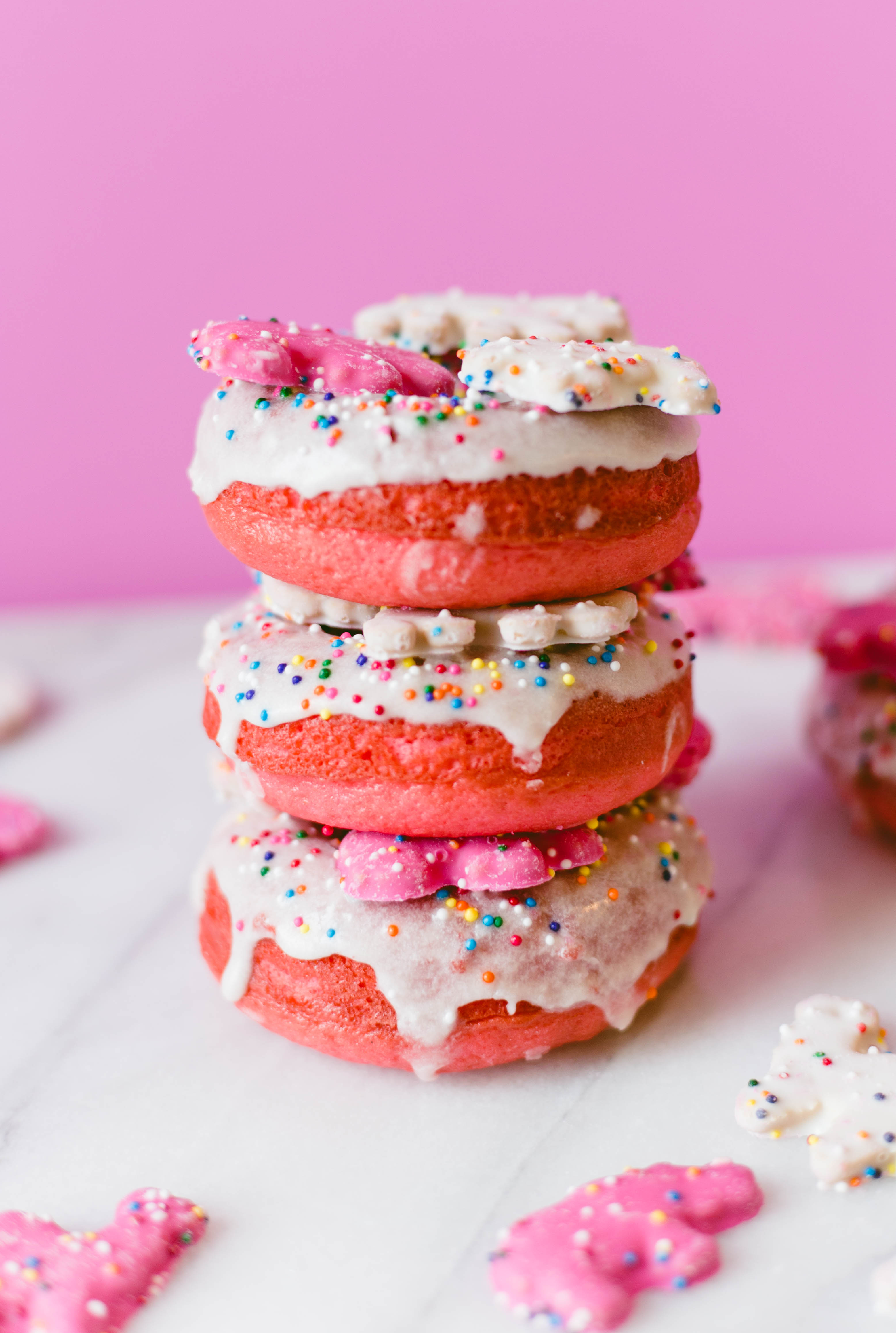 Circus Animal Cookie Donuts | Twinspiration