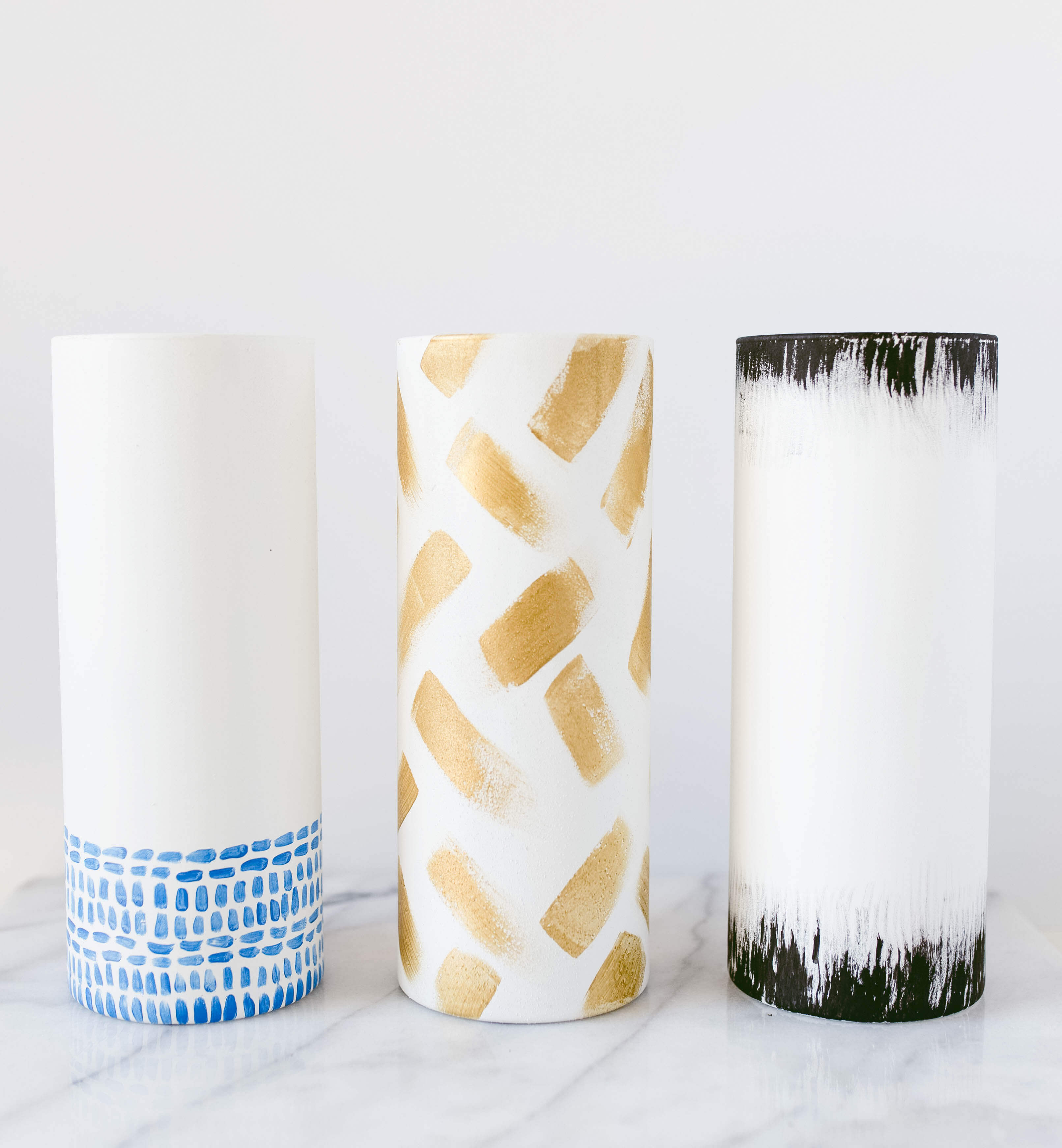 DIY Faux Ceramic Vases | Twinspiration