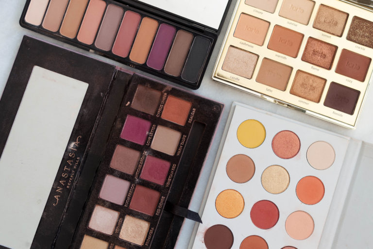 Favorite Warm Toned Eyeshadow Palettes | Twinspiration