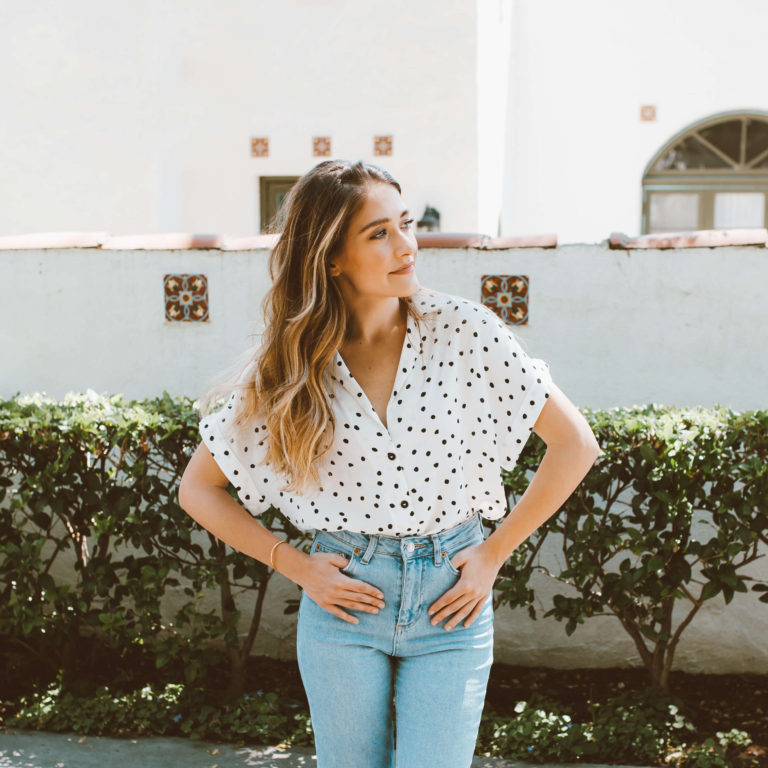 How To Wear Polka Dots | Twinspiration