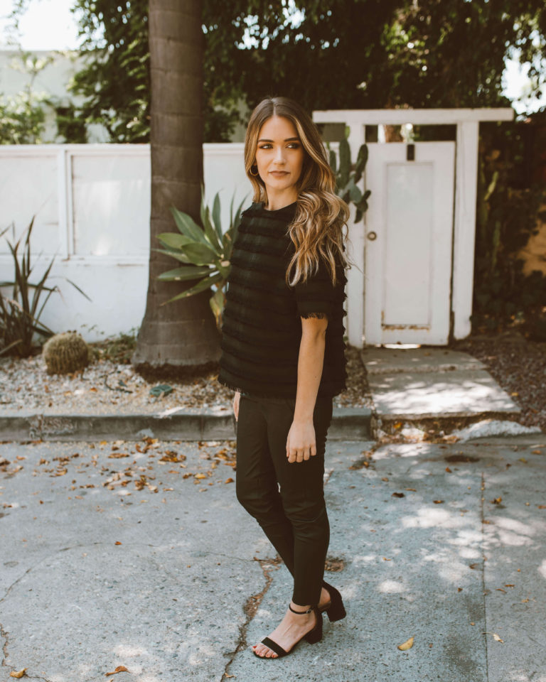 All Black Date Night Outfit | Twinspiration