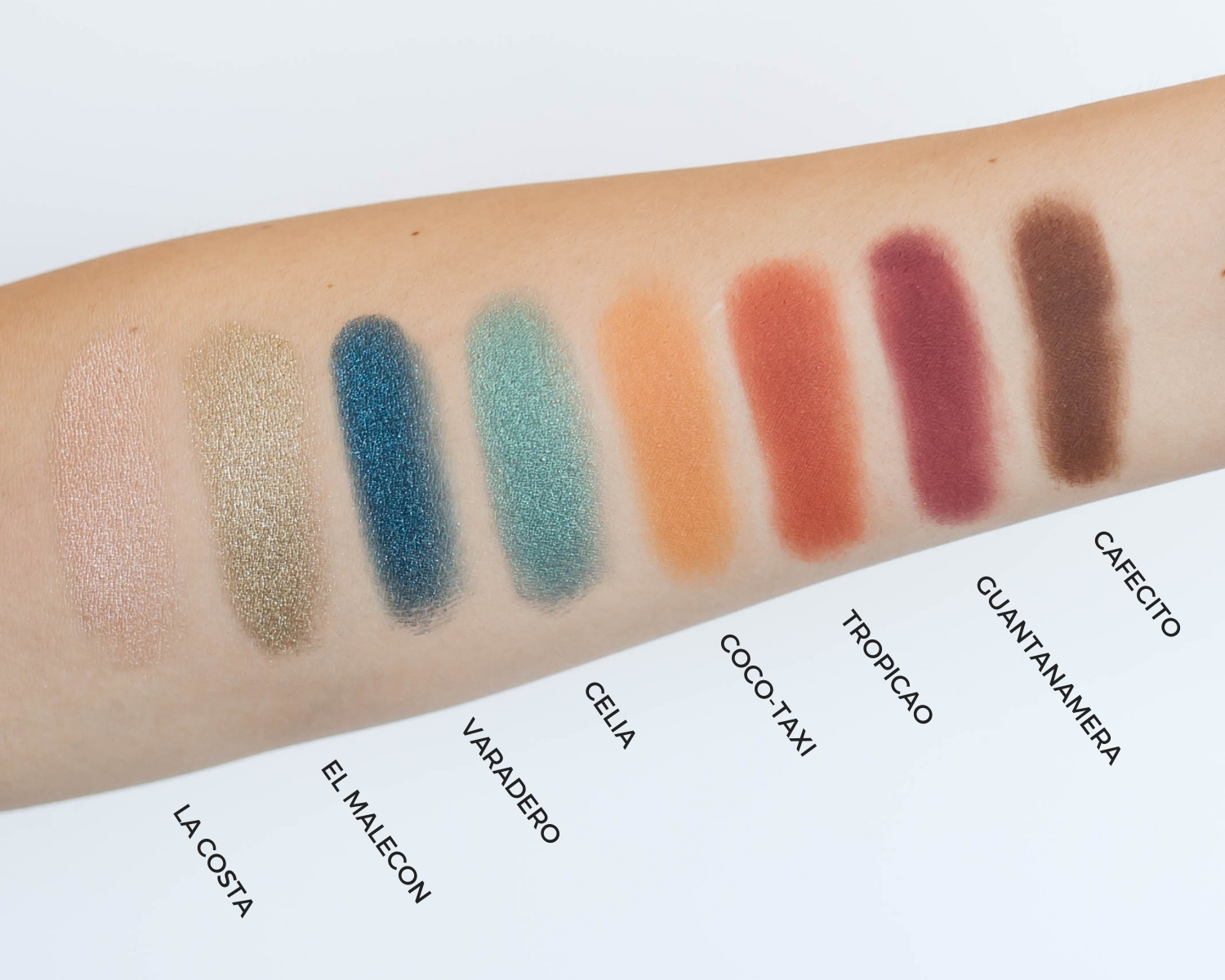 Alamar Cosmetics Reina Del Caribe Vol. 1 Palette Review + Swatches | Twinspiration