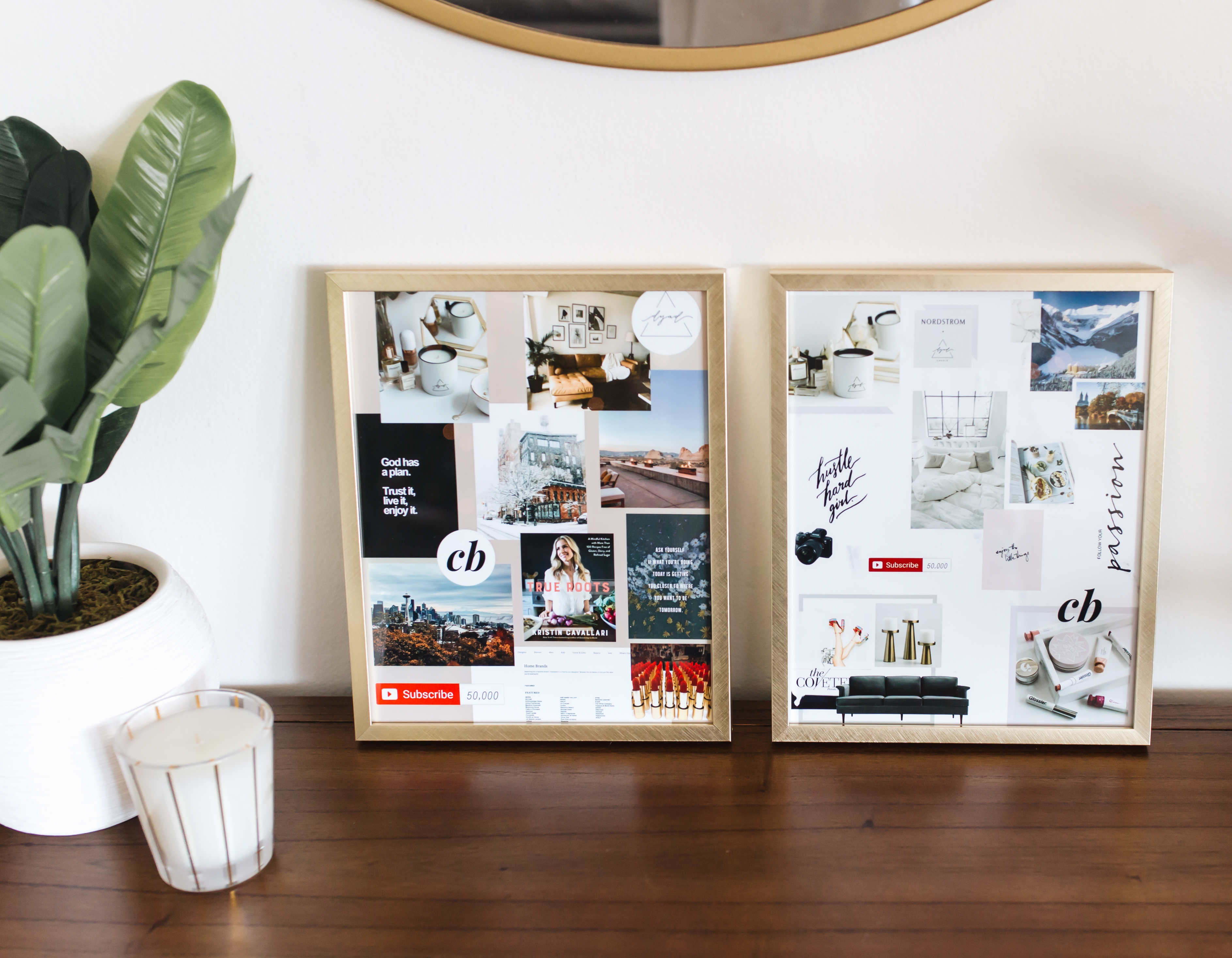 Easy DIY Vision Board | Twinspiration