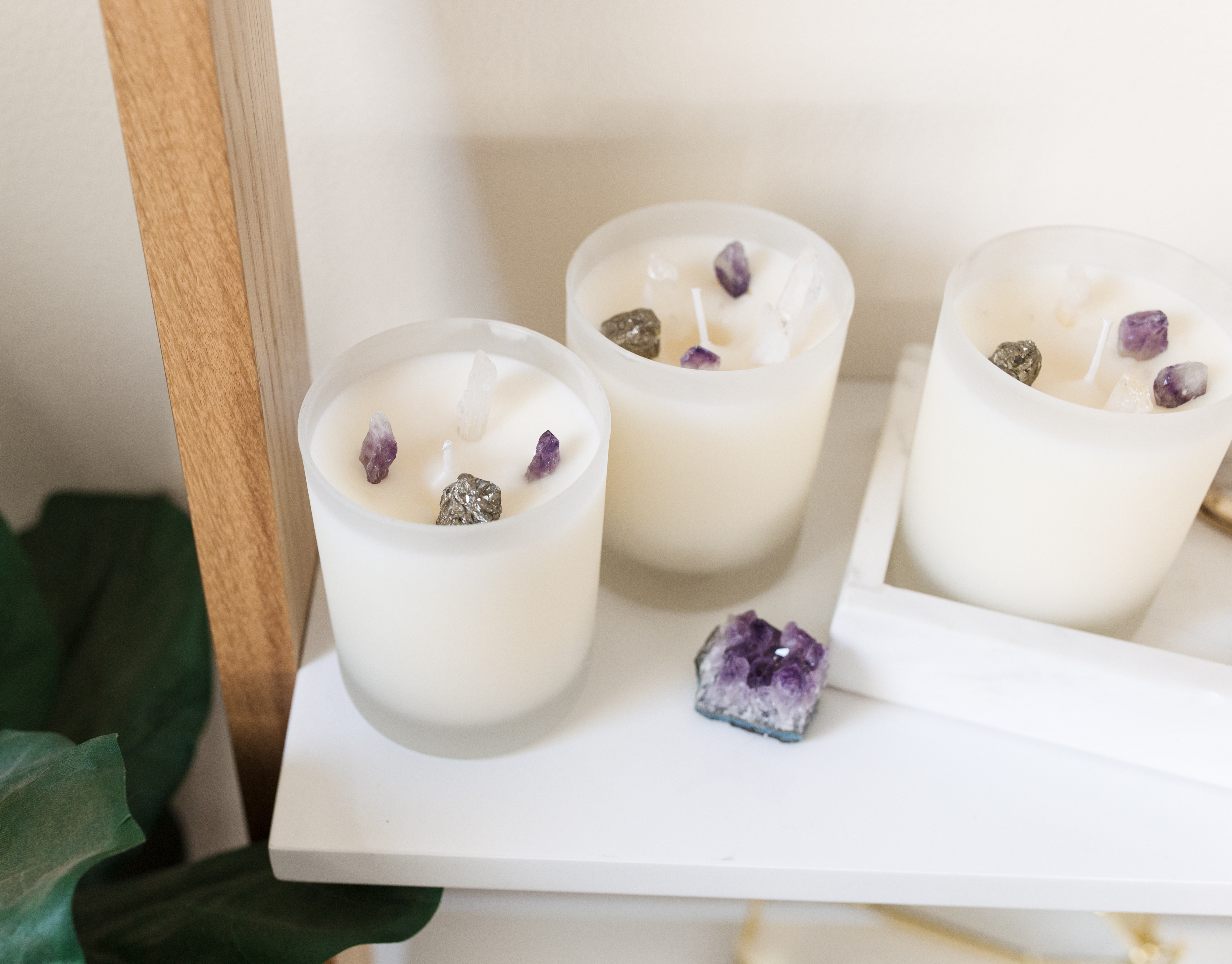 DIY Hidden Gem Candles | Twinspiration