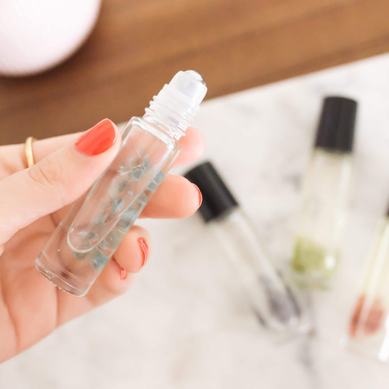 DIY Crystal Rollerballs | Twinspiration