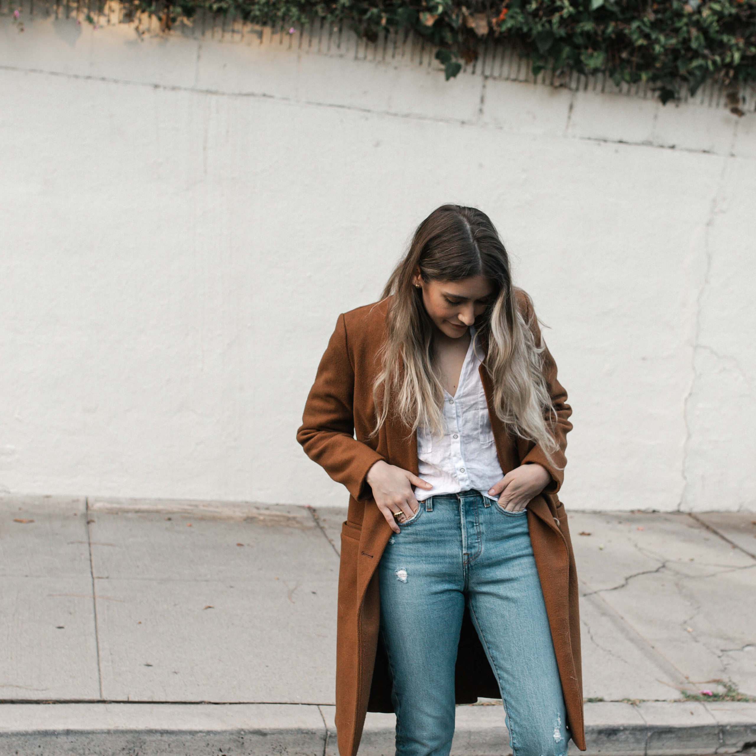 Casual Camel Coat Style | Twinspiration