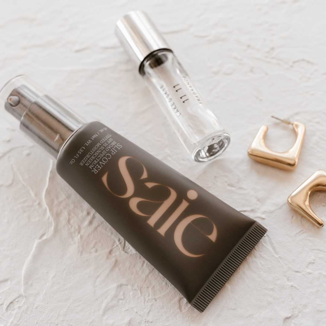 Saie Slip Cover Tinted Moisturizer Review | Twinspiration