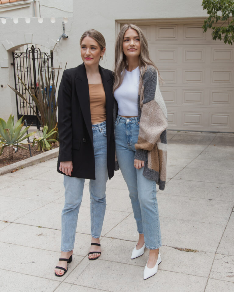 One Piece, Two Ways: Zara Slim Jeans | Twinspiration