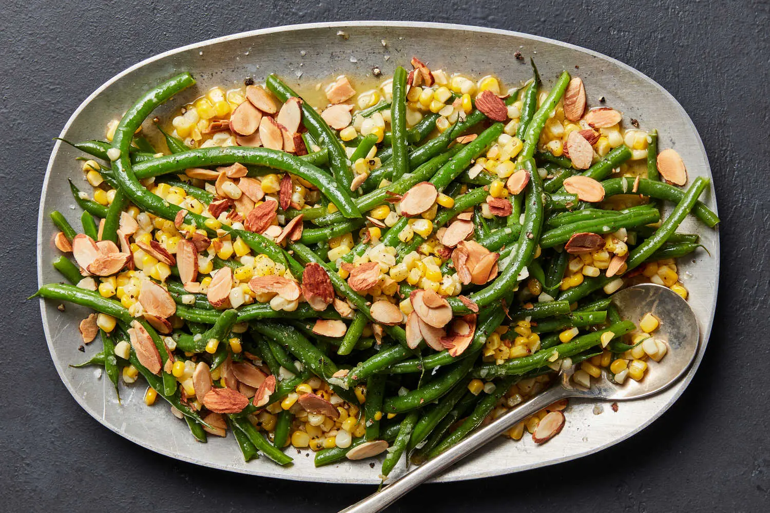 Green Bean and Corn Almondine | Thanksgiving Recipes 2024