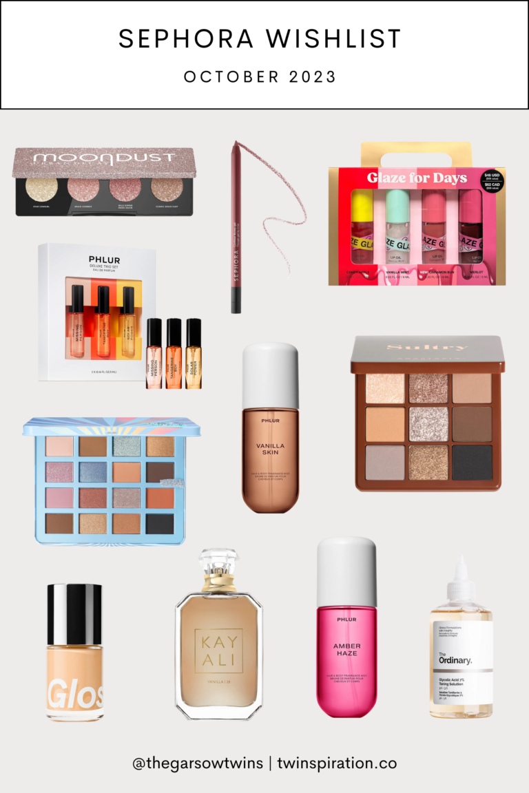 SEPHORA Wishlist: October 2023 | @thegarsowtwins