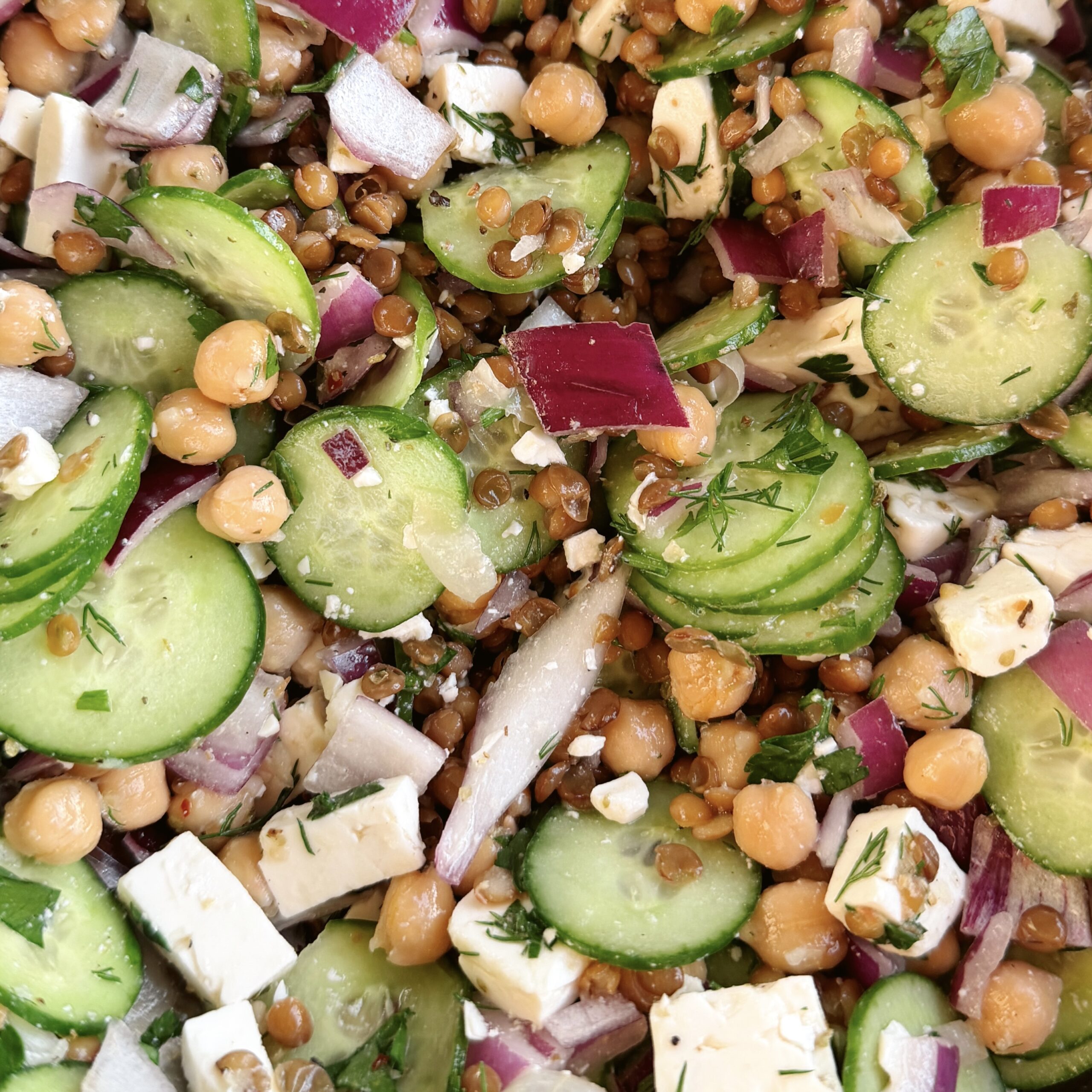 Easy Greek Dense Bean Salad