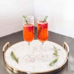 Rosemary Winter Cocktail Recipe | Twinspiration