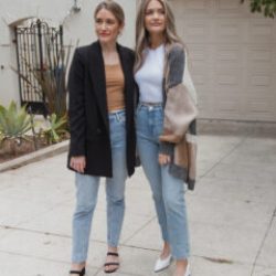 One Piece, Two Ways: Zara Slim Jeans | Twinspiration