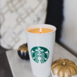 DIY Pumpkin Spice Latte Candle | Twinspiration