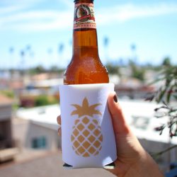 DIY Pineapple Koozie | Twinspiration