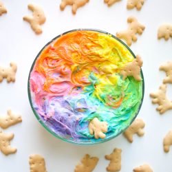 Rainbow Funfetti Dip by Twinspiration